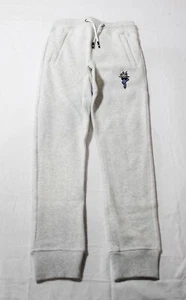 Goat USA Unisex Kid's Logo Print OG Fleece Joggers EJ2 Ash Gray Small NWT - Picture 1 of 4