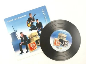 3JS - Never Alone, Eurovision song contest 2011 Press CD Rear - Picture 1 of 6