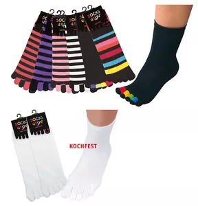 Chaussettes à Orteils Pour Adolescent Et Femmes Coton - Bild 1 von 4