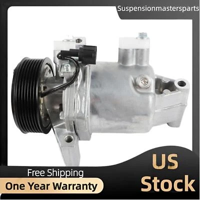 7PV AC Compressor w/ Clutch For 2011-2017 Nissan Versa 2014-2019 TIIDA CO 29099C - Image 1 of 4