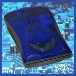 Iomega Zip 250 USB Powered External Disk Drive Model Z250USBPCMBP with Cable - Afbeelding 1 van 12