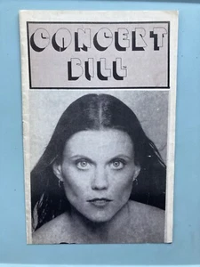 Ann Reinking Konzertrechnung / Playbill NYC Konzert 4 Seiten insgesamt leichte Falten - Bild 1 von 2