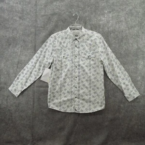 Cody James Men Shirt Large Western Long Sleeve Pearl Snap Cotton New - Picture 1 of 17