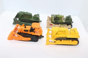 Matchbox GI Joe lot of 4 construction bull doziers diecast - Picture 1 of 9
