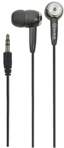 AV:Link EC9B Black Wired Earphones In-Ear Headphones 3.5mm Stereo Jack Plug (UK) - Picture 1 of 4