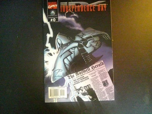 COMPLETE SET OF (3) ALL DIFFERENT *INDEPENDENCE DAY* MARVEL COMICS, #0-2.  1996 - Picture 1 of 3