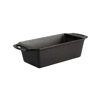 8.5" x 4.5" Cast Iron Loaf Pan – Durable Nonstick Baking Pan - Image 1 of 4