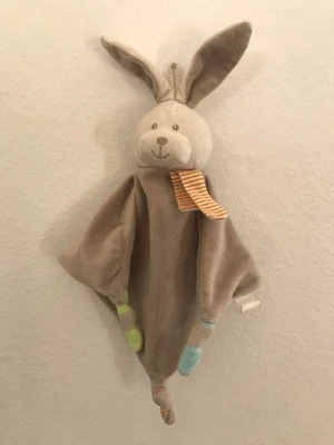 FASHY LITTLE STARS VINTAGE SCHMUSETUCH HASE mit SCHAL HÄSCHEN RABBIT - Bild 1 von 4