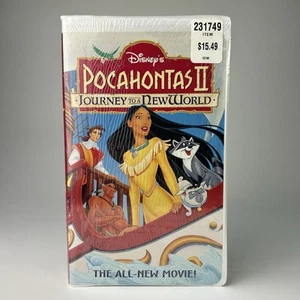 Vintage Pocahontas II: Journey To A New World VHS, 1998 Walt Disney Movie - Picture 1 of 4