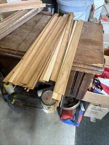 Lot A Kirschholz Holz Puppenhaus Miniatur Modellbau Ho Züge Landschaft - Bild 1 von 3