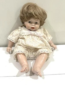 Vintage Life-like Porcelain & Soft 22” Baby Doll - Picture 1 of 6
