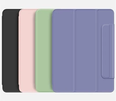 For iPad Air 11" 13" 2024 M2 Smart Case Tri-fold Magnetic Protector Buckle Clip - Image 1 of 4