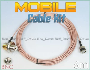 High Quality extend cable RG174 BNC 6M for TK-308 - Picture 1 of 1