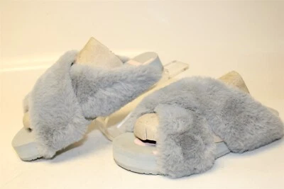 Zapatillas planas TOMS grises difusas Susie Eva para mujer talla 6 correa cruzada 10016798 Foto 1 de 4