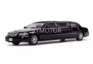 SunStar 1/18 Lincoln Town Car Limousine Lengthen 2023 Diecast Model Car Gifts - Picture 1 of 3