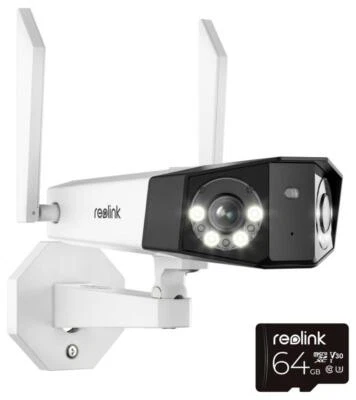 Duo 2 4K Wi-Fi Dual-Lens Security Camera, IP66 - DLW4KM64-UK - Image 1 of 4