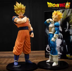 Bandai Dragon Ball 22cm Son Goku Vegeta Figure Super Saiyan Figure Anime - Picture 1 of 10