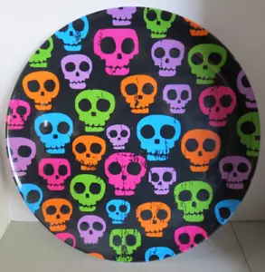 Dia de los Muertos - Day of the Dead - Target Brand Melamine Skull Platter - Picture 1 of 5