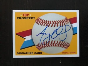 Minnesota Twins ANGEL MORALES autographed TOP PROSPECT Signature Card - Picture 1 of 1