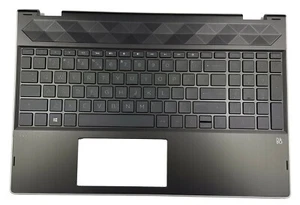 CONJUNTO REPOSAMANOS RETROILUMINADO TECLADO HP Pavilion X360 15-CR 15T-CR US L20849-B31 - Imagen 1 de 2