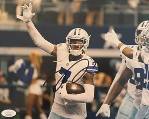 Foto autografiada de Trevon Diggs Dallas 8x10 JSA Rookie Sig - Imagen 1 de 1