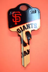 Ottima idea regalo MLB SAN FRANCISCO GIANTS KWIKSET KW1, KW10, KW11 CHIAVE VUOTA NON TAGLIATA - Foto 1 di 2