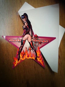 Pin Up Aufkleber Sticker Star Fire Konturgestanzt ca. 15 x 15 cm - Bild 1 von 2