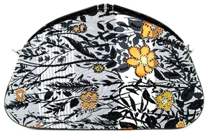 Bolso sin asas JUDITH LEIBER vintage multicolor a rayas con cristal satinado adornado - Imagen 1 de 21