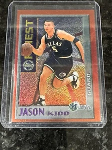 🔥1995 Topps Finest #M9 Jason Kidd Mystery Orange / Mavericks 🔥 - Picture 1 of 2