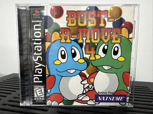 Bust-A-Move 4 - SONY PLAYSTATION - COMPLETE - CIB - Authentic Video Game PS1 - Picture 1 of 5