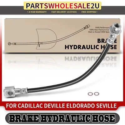 Manguera hidráulica de freno trasero izquierdo conductor LH para Cadillac DeVille Eldorado Sevilla Foto 1 de 4