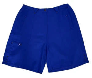 Jamie Sadock Purple Stretch Activewear Golf Pickleball Cycle Shorts 12 (32x8) - Picture 1 of 5
