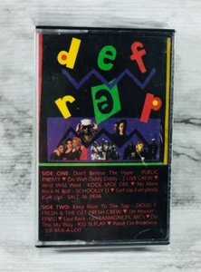 DEF RAP (1988) Cassette Public Enemy Kool Moe Dee Salt -N- Pepa EPMD 2 Live Crew - Picture 1 of 5