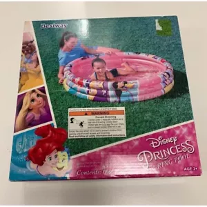 NIB Disney Princess 3-ring Pool Ages 2+ 48” X 48” New In Box Bestway I6 - Picture 1 of 3