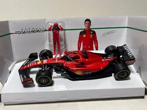 Ferrari SF-23 Leclerc #16 con personaggio 1:24 1/24 modello F1 custodia morbida - Foto 1 di 2
