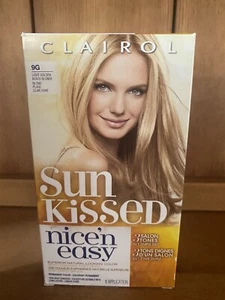 Clairol Nice 'n Easy Sun Kissed 9G Light Golden Beach Blonde Hair Color NEW HTF - Picture 1 of 1