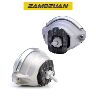 Front L & R Engine Mount Set 2PCS. 2004-2010 for BMW 525i 528i 530i 2.5L 3.0L - Image 1 of 4