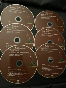 The Great Courses World War II: A Military And Social History ( 6 DVDs) - Picture 1 of 1