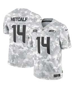 DK Metcalf #14 Seattle Seahawks SALUTE TO SERVICE Limited Jersey 2XL, MSRP $194 - Picture 1 of 3