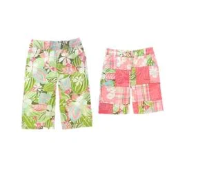 NEW Janie & Jack girl capri cropped pant shorts spring summer beach vacation 5 6 - Picture 1 of 3