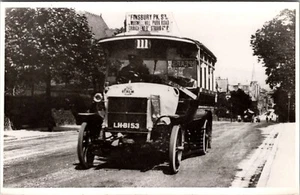 London General Omnibus Company Postkarte Finsbury Park - Bild 1 von 2