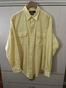 POLO RALPH LAUREN XL FLANELLHEMD 100% BAUMWOLLE, BEQUEM & KLASSISCH - Bild 1 von 6