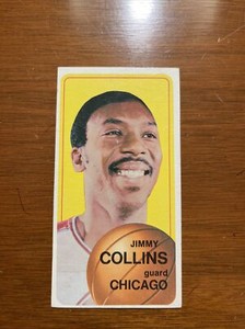 1970-71 Topps #157 Jimmy Collins Rookie card Chicago Bulls