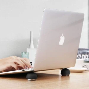 Compact Magnetic Laptop Cooler Stand with Anti-slip Features for Comfort - Picture 1 of 7