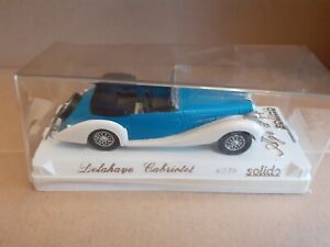 Solido Age D'or - 4078 - Delahaye Cabriolet - Boxed - Collectable Toy Car Model
