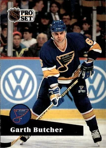 1991-92 Pro Set #210 Garth Butcher - Picture 1 of 2