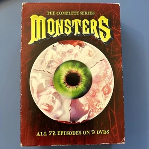 Monsters Complete Series DVD 2014 Set Horror CBS Spelling Remastered Rare OOP - Picture 1 of 22