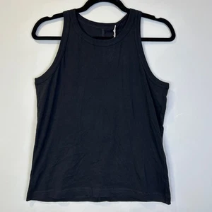 Nueva camiseta sin mangas Everlane The de algodón orgánico negra para mujer mediana nueva con etiquetas - Imagen 1 de 10