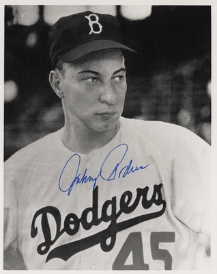 Johnny Podres Signed 8" x 10" Photo. Brooklyn Dodgers. JSA - Image 1 of 3