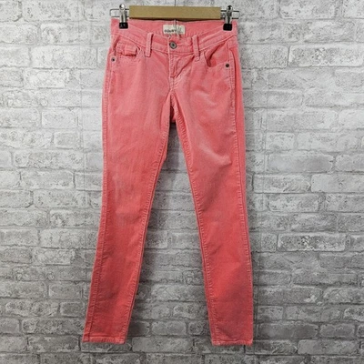 Pantalones Old Navy Rockstar Pana Pierna Recta Mujer Talla 2 Foto 1 de 4